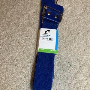 Champro Brute Youth Baseball Softball Belt Blue 1.25” Wide NWT